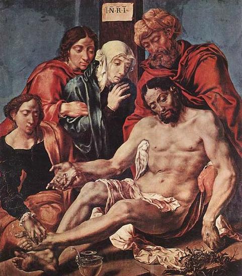 HEEMSKERCK, Maerten van Lamentation of Christ